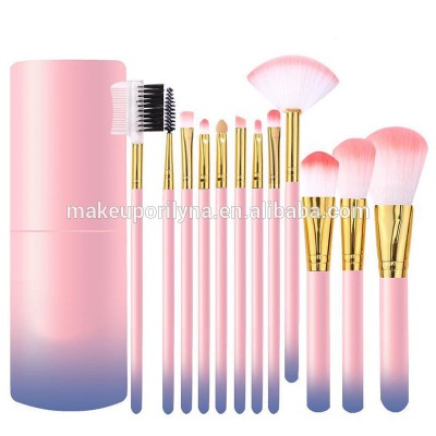 HOT make up brushes set 12 pieces premium cheap makeup fun brush set